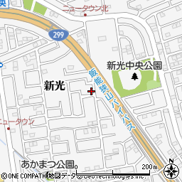 埼玉県入間市新光256-93周辺の地図