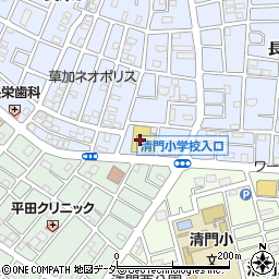 マルヤ長栄店周辺の地図
