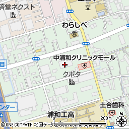 埼玉県さいたま市桜区西堀5丁目3周辺の地図