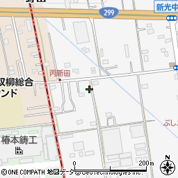 埼玉県入間市新光155-7周辺の地図