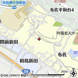 千葉県我孫子市布佐2097-1周辺の地図