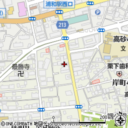 セコム株式会社　浦和支社周辺の地図