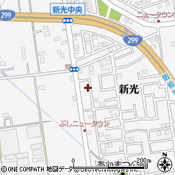 埼玉県入間市新光300-110周辺の地図