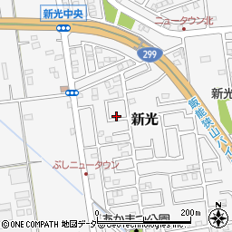 埼玉県入間市新光259-71周辺の地図
