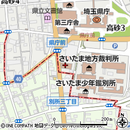 アクサ生命保険株式会社　埼玉支社周辺の地図