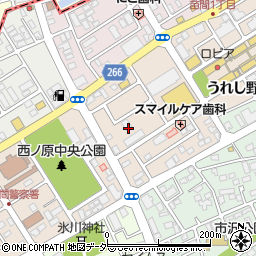 埼玉県ふじみ野市うれし野周辺の地図
