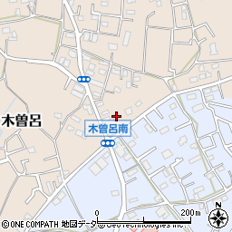 埼玉県川口市木曽呂327周辺の地図