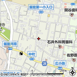 水道修理の救急車飯能本町店周辺の地図