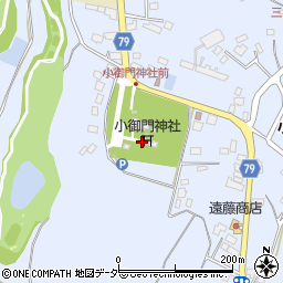 小御門神社周辺の地図