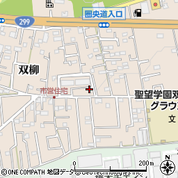 埼玉県飯能市双柳1493-6周辺の地図