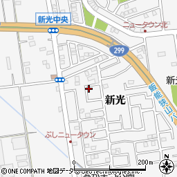 埼玉県入間市新光259-1周辺の地図