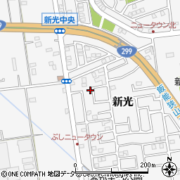 埼玉県入間市新光259-45周辺の地図