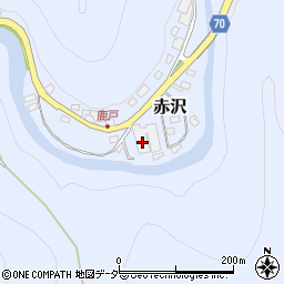 埼玉県飯能市赤沢764-1周辺の地図