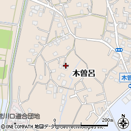 埼玉県川口市木曽呂76周辺の地図