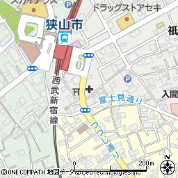 埼玉県狭山市祇園2810周辺の地図