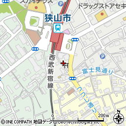 埼玉県狭山市祇園4周辺の地図