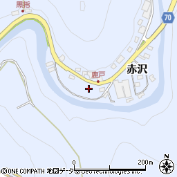 埼玉県飯能市赤沢792-1周辺の地図