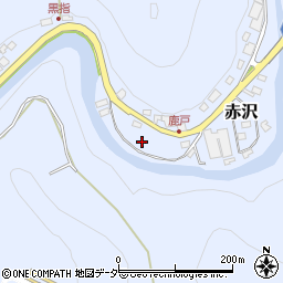 埼玉県飯能市赤沢798-9周辺の地図
