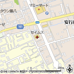 ドラッグセイムス川口安行藤八店周辺の地図