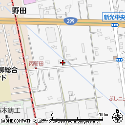 埼玉県入間市新光527-1周辺の地図