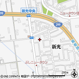 埼玉県入間市新光258周辺の地図
