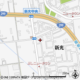 埼玉県入間市新光260-3周辺の地図