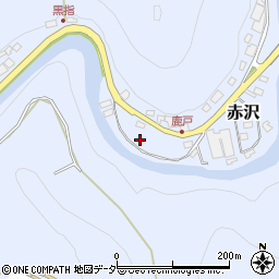 埼玉県飯能市赤沢798-5周辺の地図