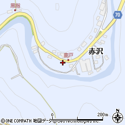 埼玉県飯能市赤沢791-2周辺の地図
