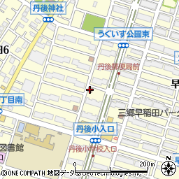三郷丹後郵便局周辺の地図