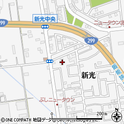 埼玉県入間市新光261-7周辺の地図