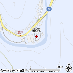 埼玉県飯能市赤沢761周辺の地図