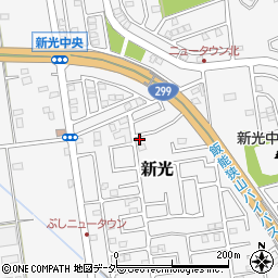 埼玉県入間市新光269-22周辺の地図
