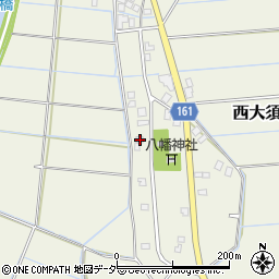 千葉県成田市西大須賀1411周辺の地図