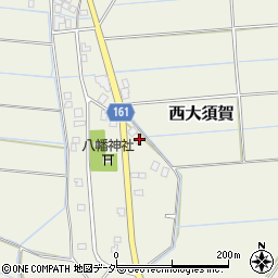 千葉県成田市西大須賀964周辺の地図