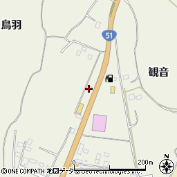 千葉県香取市鳥羽609-31周辺の地図