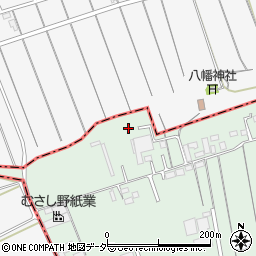 埼玉県ふじみ野市亀久保1636周辺の地図