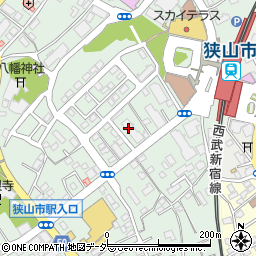 あおば薬局入間川店周辺の地図