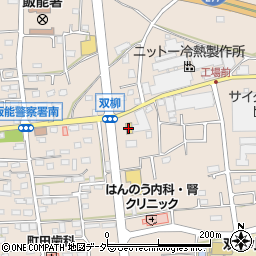 ファミリーマート飯能双柳店周辺の地図