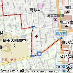 埼玉県　私学振興財団（公益財団法人）周辺の地図