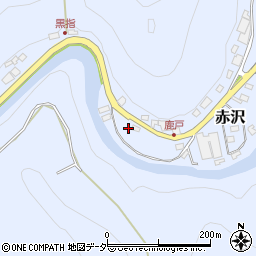 埼玉県飯能市赤沢800-1周辺の地図