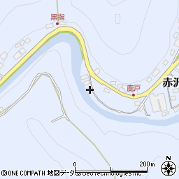 埼玉県飯能市赤沢772-8周辺の地図