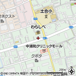 高園産業株式会社　さいたま営業所周辺の地図