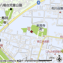 布川地区コミュニティセンター周辺の地図