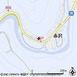 埼玉県飯能市赤沢793-1周辺の地図