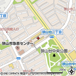 東日本住宅株式会社狭山営業所周辺の地図