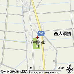 千葉県成田市西大須賀1424周辺の地図