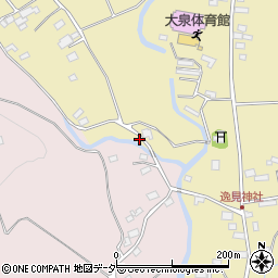 山梨県北杜市大泉町谷戸1169周辺の地図