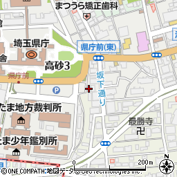 埼玉県労働組合連合会周辺の地図
