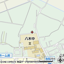 千葉県流山市古間木周辺の地図