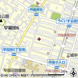 三郷早稲田パークハウス６－５－２号棟周辺の地図